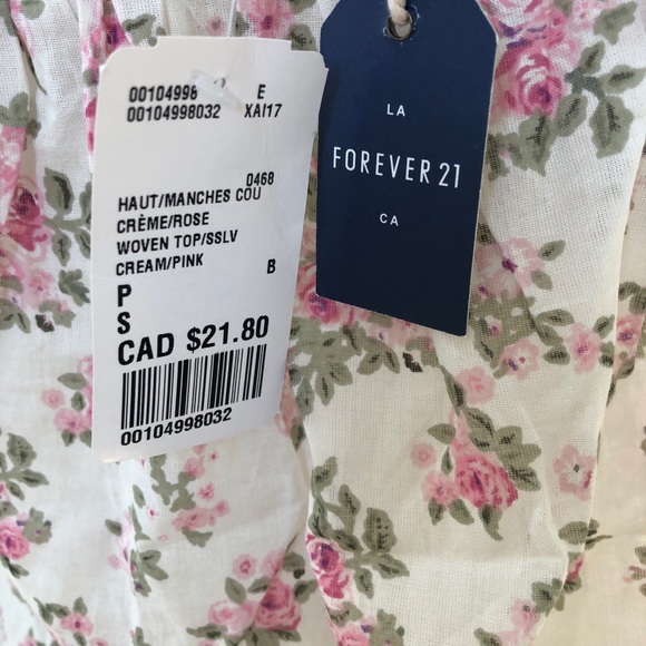 NWT Rosy top size small, Forever 21 - Picture 3 of 6